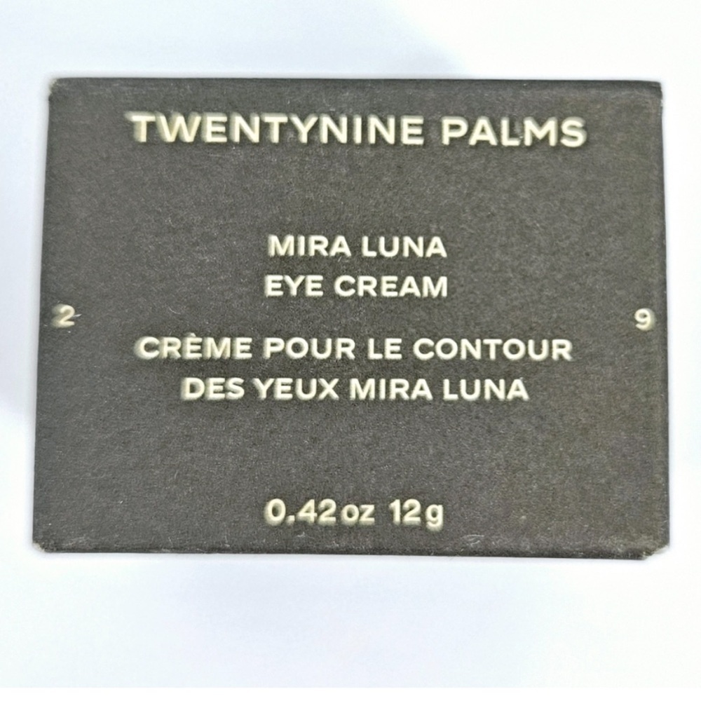 TwentyNine Palms Mira Luna Eye Cream .42 oz ($97 Retail) NIB Vegan - Picture 4 of 6